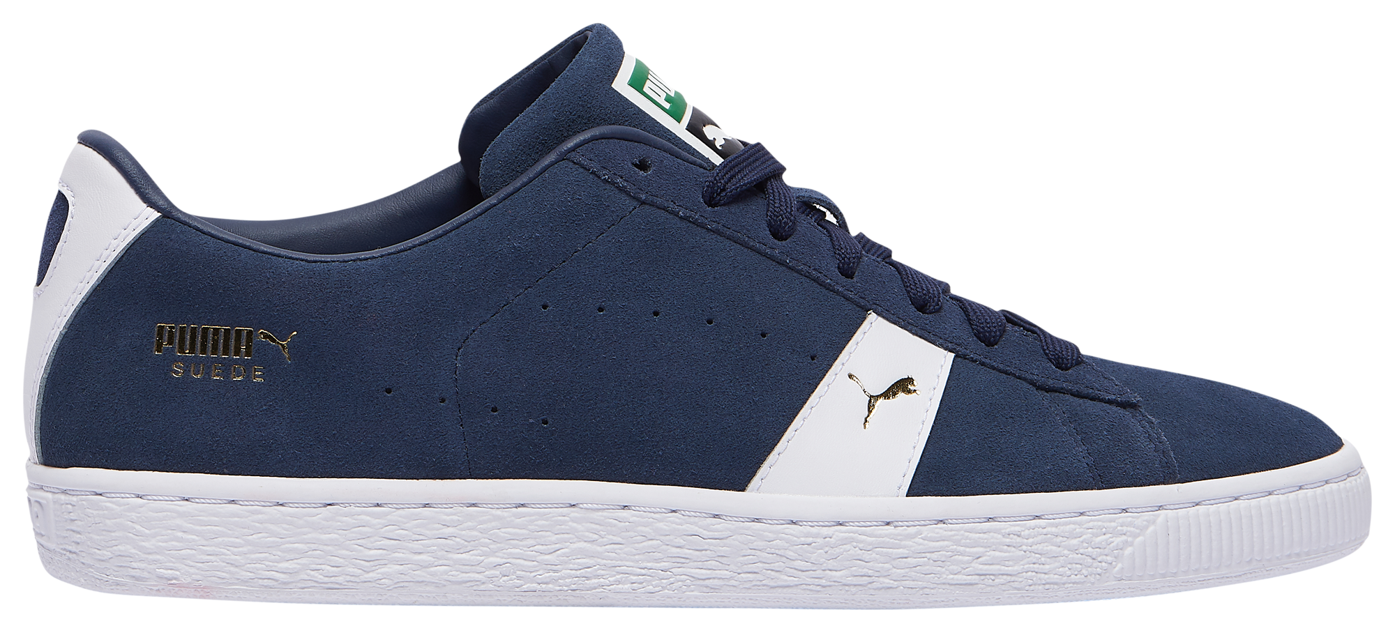 puma suede verde militar