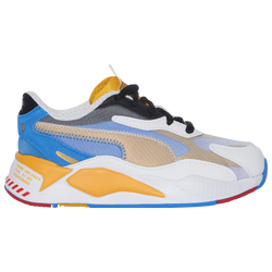Boys' Preschool - PUMA RS-X3 - White/Blue/Golden Rod