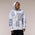 LCKR Phader Fleece Full-Zip Hoodie - Men's White/Multi