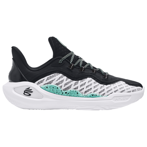 

Under Armour Mens Under Armour Curry 11 Future Curry - Mens Basketball Shoes White/Black/Teal Size 10.0