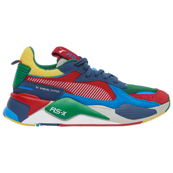 Men's - PUMA RS-X - Green/High Risk Red