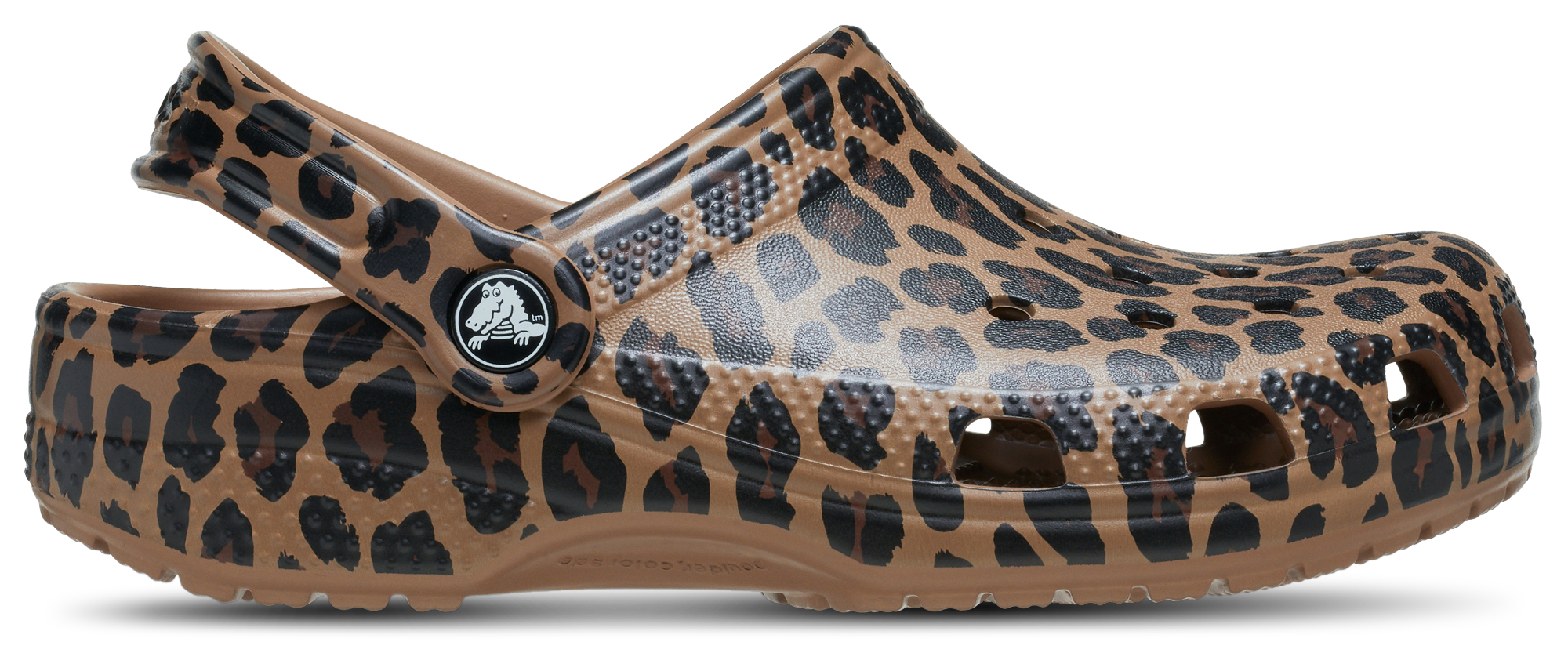 Crocs Leopard Classic Clogs  - Girls' Grade School
