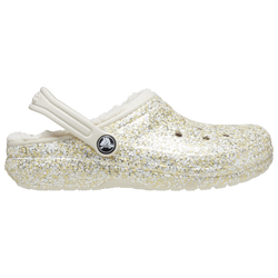 Girls' Preschool - Crocs Classic Lined Clogs - Stucco/Stucco