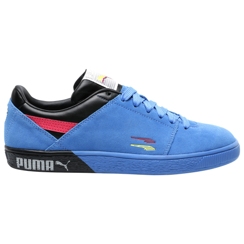Puma Mens  Suede Classic Hacked In Blue/red/black