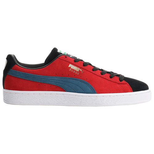 

PUMA Mens PUMA Suede Classic XXI - Mens Basketball Shoes Black/Blue/Red Size 07.5