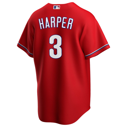 

Nike Boys Bryce Harper Nike Phillies Replica Player Jersey - Boys' Grade School Red Size XL