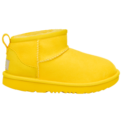 Girls' Grade School - UGG Classic Ultra Mini - Yellow/Canary