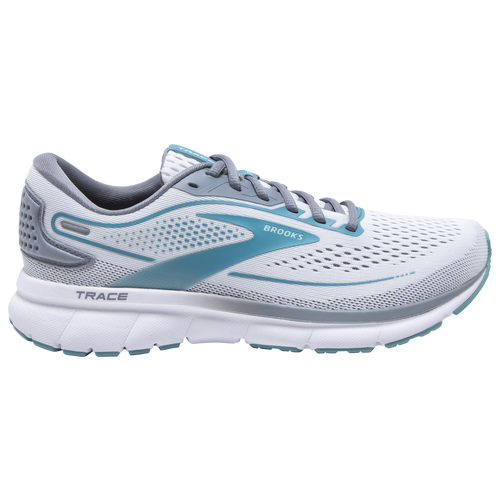 

Brooks Womens Brooks Trace 2 - Womens Running Shoes White/Grey/Porcelain Size 09.5