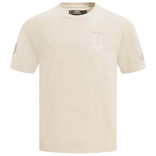  - Pro Standard TIGERS NEUTRAL CJ DROP SHOULDER TEE - Eggshell
