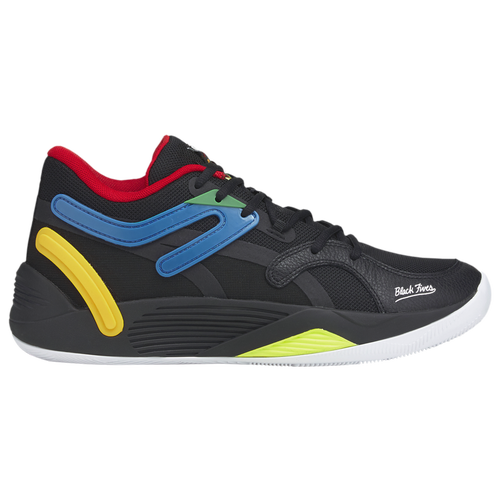 

PUMA Mens PUMA TRC Blaze Court - Mens Basketball Shoes Black/Multi Size 10.0