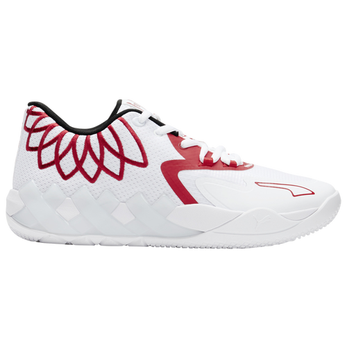 

PUMA Mens PUMA MB.01 - Mens Basketball Shoes White/Red Size 11.5