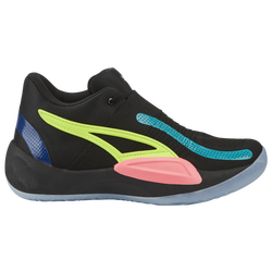Men's - PUMA Rise Nitro - Black/Yellow/Red