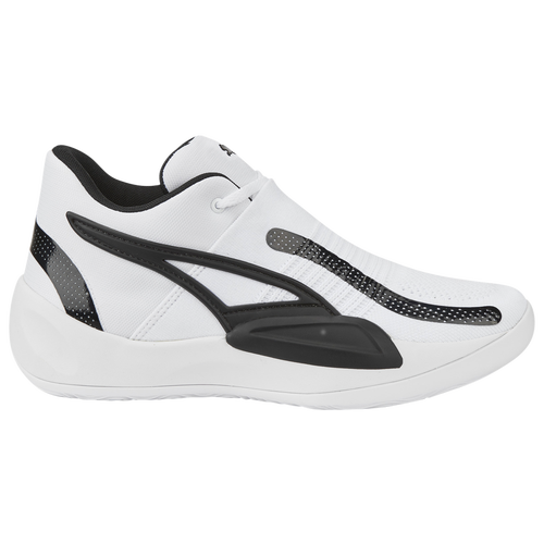 Puma Men's Rise Nitro Basketball Shoes In White/ Black | ModeSens