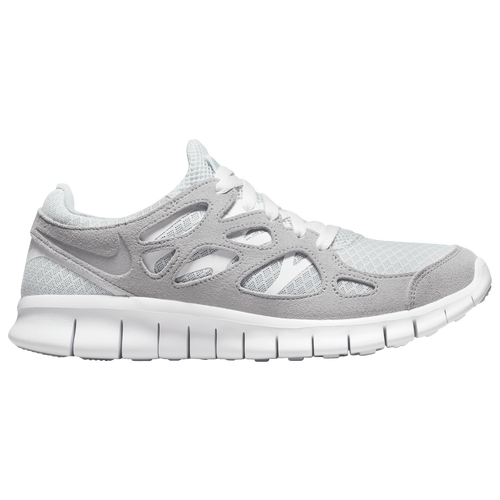 

Nike Mens Nike Free Run 2 - Mens Running Shoes Grey/Silver/White Size 09.0
