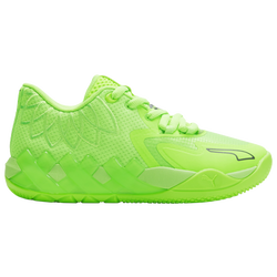 Boys' Grade School - PUMA MB.01 Lo Volt - Gecko Lime/Green