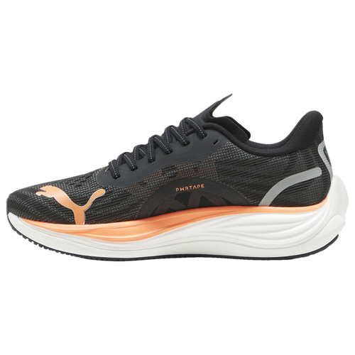 Men s Puma Velocity Nitro 3 Black Silver Neon Citrus 11