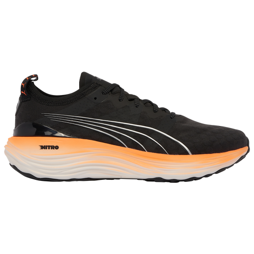 

PUMA Mens PUMA Foreverrun Nitro - Mens Running Shoes Black/Orange Size 10.0