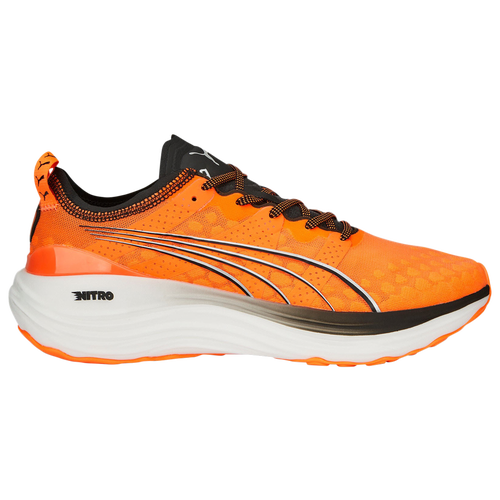 Puma Mens  Foreverrun In Black/ultra Orange