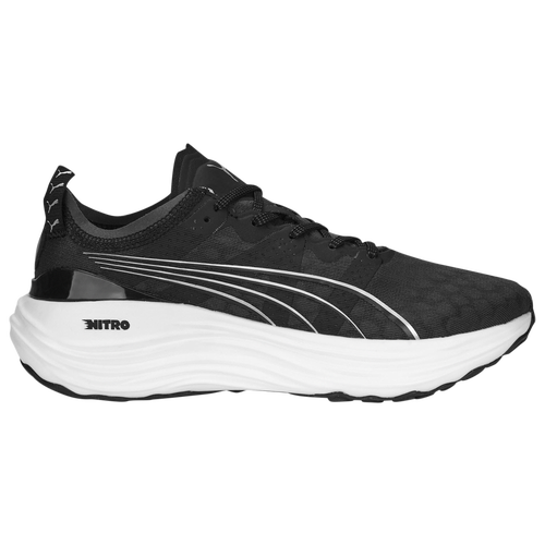 

PUMA Womens PUMA Foreverrun Nitro - Womens Shoes Black/White Size 08.0