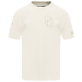 Pro Standard PADRES NEUTRAL CJ DROP SHOULDER TEE - Pro Standard Eggshell