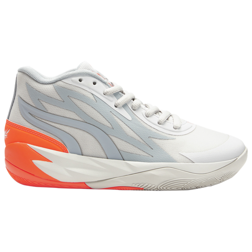 Shop Puma Boys  Mb 2 In Silver/orange