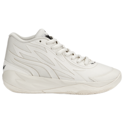 Boys' Grade School - PUMA MB.02 Whispers - White/Black