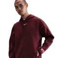 Nike NSW Pullover Hood Performance Graphic - Nike White/Maroon