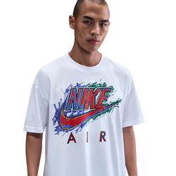 Men's - Nike NSW Max 90 DNAR Short Sleeve T-Shirt - White/Black