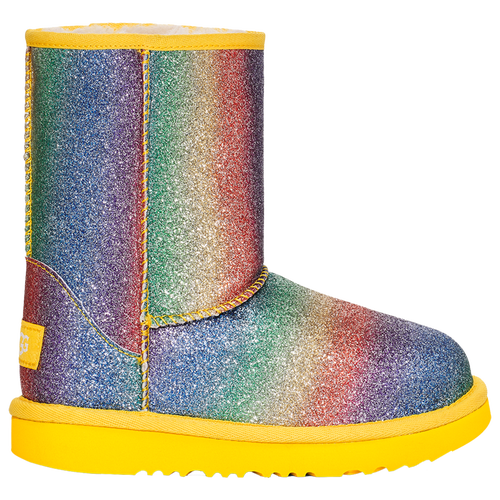 

UGG Girls UGG Classic II Sequin - Girls' Toddler Shoes Multi/Rainbow Size 6.0