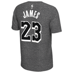 Men's - Nike NBA Marled Name & Number T-Shirt - Grey