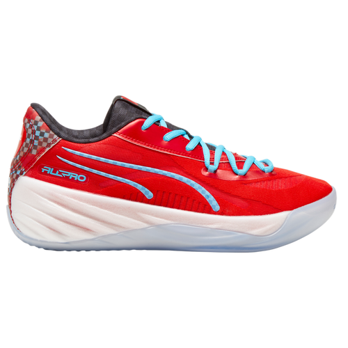 

PUMA Mens PUMA All Pro Nitro - Mens Basketball Shoes Blue/Red Size 12.0