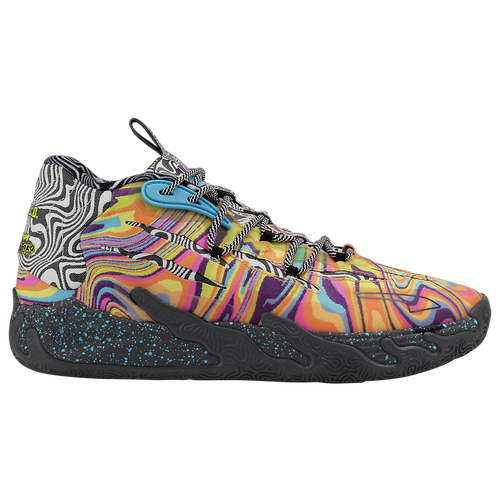 

PUMA Boys Lamelo Ball PUMA MB.03 x Dexters Laboratory - Boys' Grade School Basketball Shoes Multi/Teal/Black Size 6.0