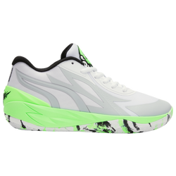 Men's - PUMA MB.02 Lo LaMelO - Elektro Green/Puma White/Grey