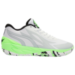 Puma White/Elektro Green/Grey