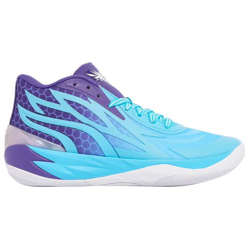 

PUMA Mens Lamelo Ball PUMA MB2 Mid - Mens Basketball Shoes Blue/Purple Size 9.0