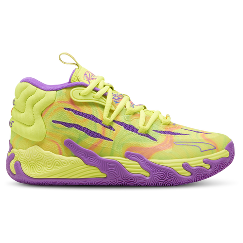 

PUMA Boys PUMA MB.03 Spark - Boys' Grade School Shoes Yellow/Purple Size 07.0