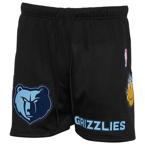 

Pro Standard Mens Pro Standard Grizzlies Mesh Shorts - Mens Black/Black Size S