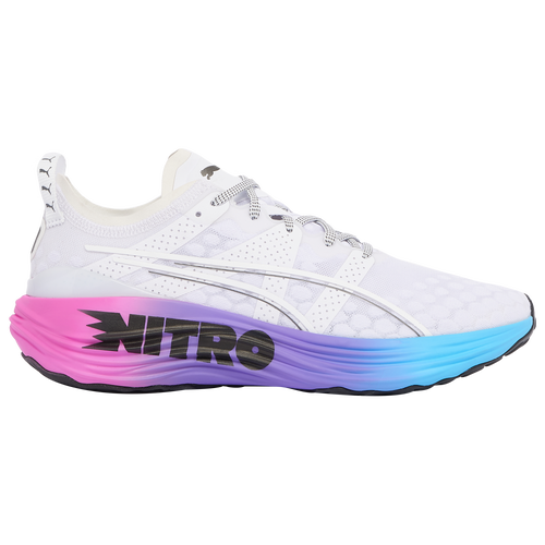 Puma Foreverrun Nitro Sunset 运动鞋 In Electric Orchid/luminous Blue/ White