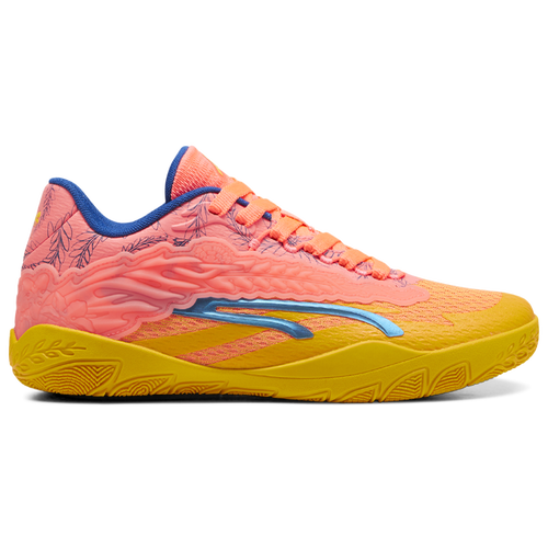 

PUMA Womens PUMA Stewie 3 Dawn in 'Cuse - Womens Basketball Shoes Red/Orange Size 7.5