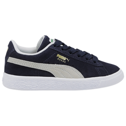Boys' Preschool - PUMA Suede Classic - Peacoat/White