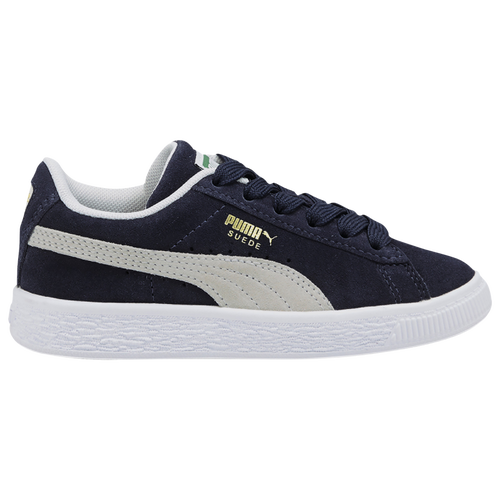 

Boys Preschool PUMA PUMA Suede Classic - Boys' Preschool Shoe Peacoat/White Size 11.0