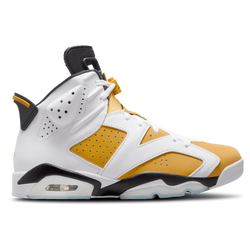 Men's - Jordan Retro 6 - White/Yellow Ochre/Black