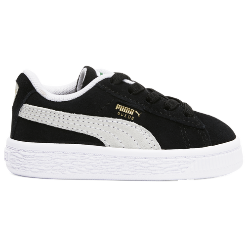 

Boys PUMA PUMA Suede Classic XXI - Boys' Toddler Basketball Shoe Black/White Size 04.0