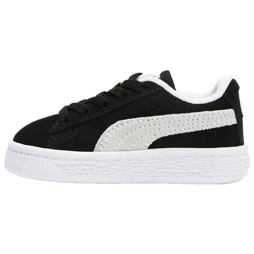 Puma Suede Classic XXI Black White Toddler Boys Shoes Size 4