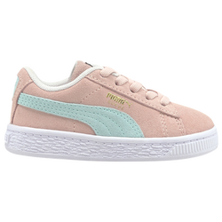 Girls' Toddler - PUMA Suede - Pink/Blue