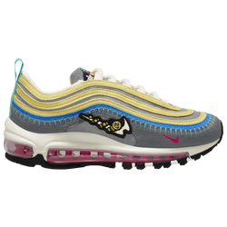 Boys' Grade School - Nike Air Max 97 SE 2 - Iron Grey/Green