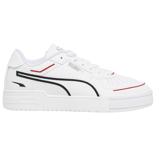 

PUMA Mens PUMA Cali Pro - Mens Tennis Shoes White/Red/Black Size 11.0