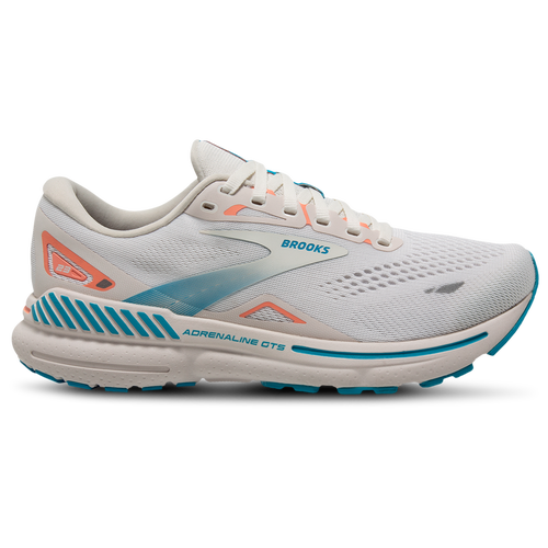 

Brooks Womens Brooks Adrenaline GTS 23 - Womens Running Shoes Papaya/Blue/Coconut Size 10.5