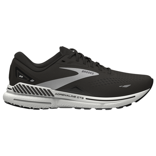 

Brooks Womens Brooks Adrenaline GTS 23 - Womens Running Shoes Black/White/Silver Size 6.0