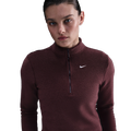 Nike NSW Phoenix Plush Long Sleeve T-Shirt - Nike Maroon